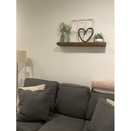 Loon Peak® Mcevoy 2 Piece Pine Solid Wood Floating Shelf & Reviews